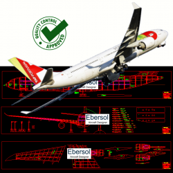 Airbus A330 - DWG - 2 x...