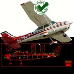 Cessna 172 SkyHawk - DXF -...