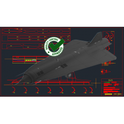 D-21 Drone for SR-71 - DWG...