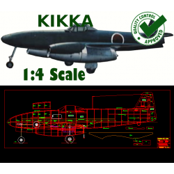 Nakajima J9Y1 Kikka - DXF -...